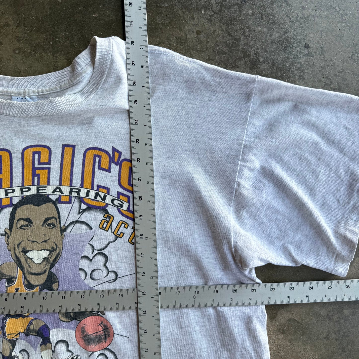 Vintage 90s Magic Johnson Big Head Tee - XL