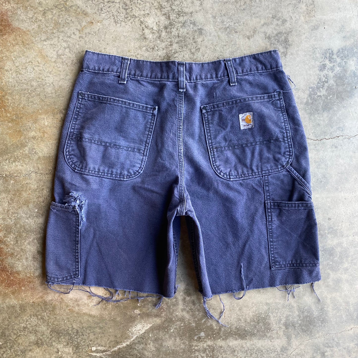Vintage 00s Distressed Cut-Off Carhartt Shorts