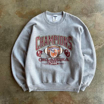 Vintage OU Champions Crewneck - L