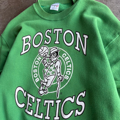Vintage Boston Celtics Crewneck - L