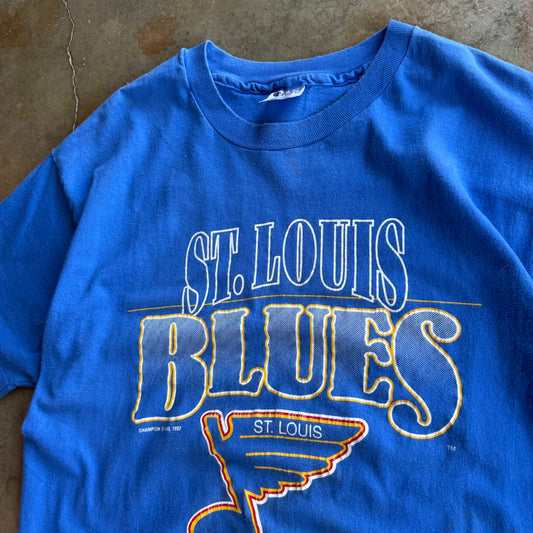 Vintage St. Louis Blues Hockey Tshirt - XL