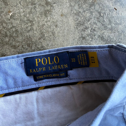 Vintage Baby Blue Polo Ralph Lauren Shorts - 33