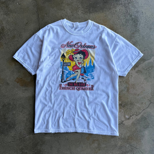 Vintage New Orleans Betty Boop Tshirt - L