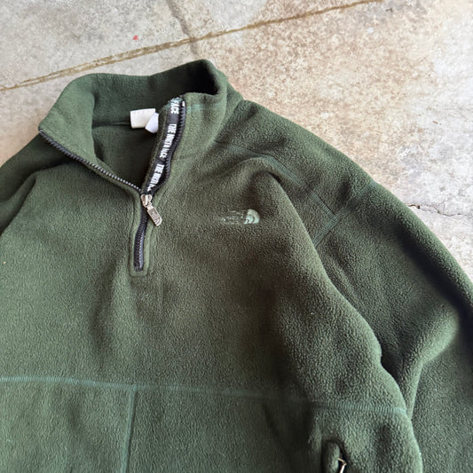 Vintage 90s North Face Fleece Quarter Zip - L