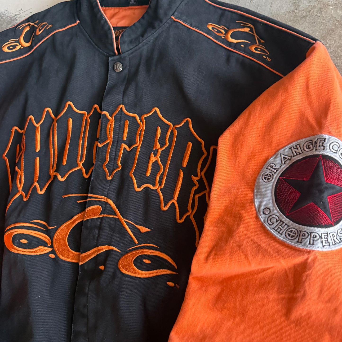 Vintage 90s Orange County Choppers Jacket - L