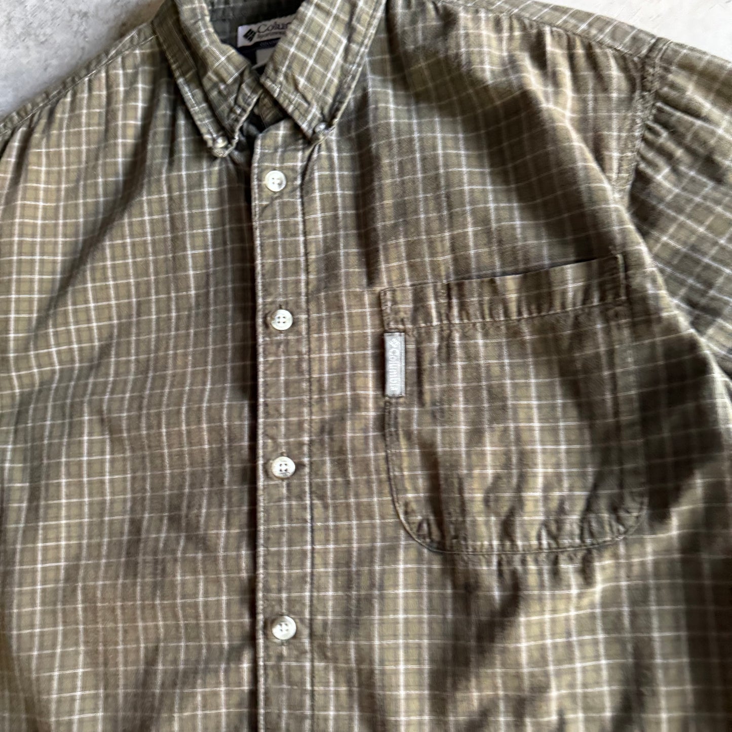 Fall Cropped Button up - L
