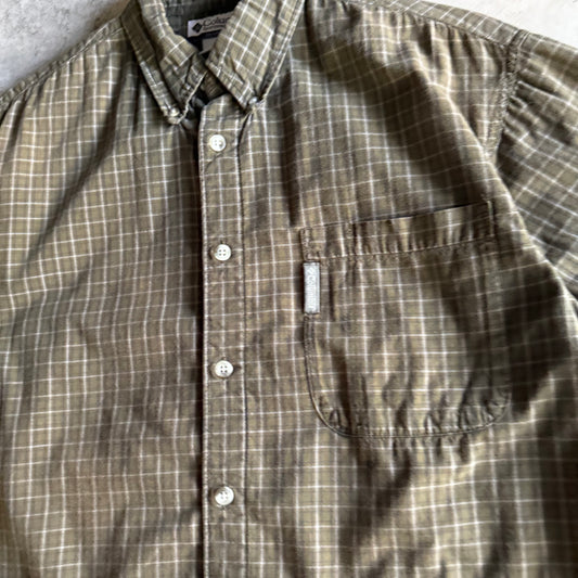 Fall Cropped Button up - L