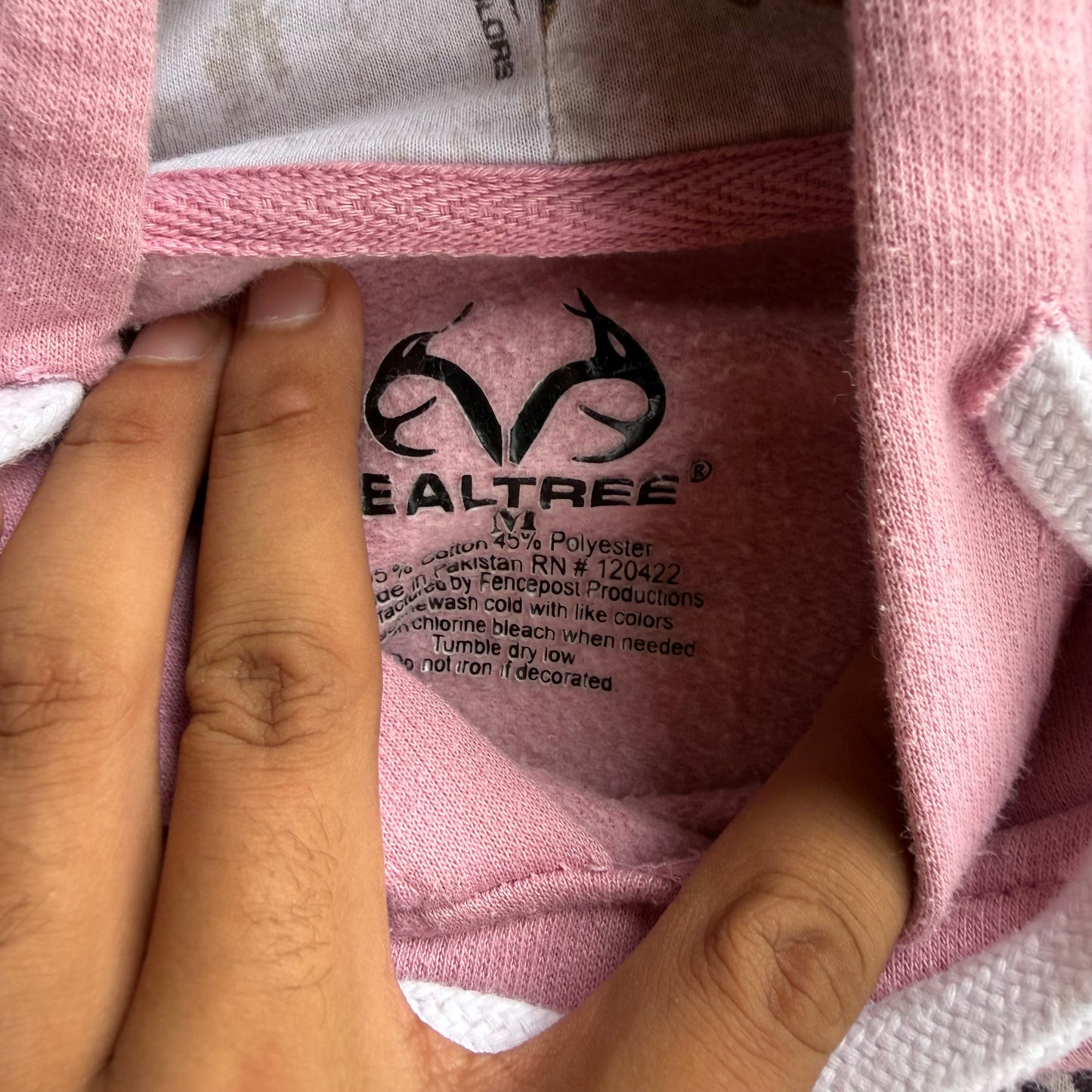 Pink Realtree Camo Hoodie