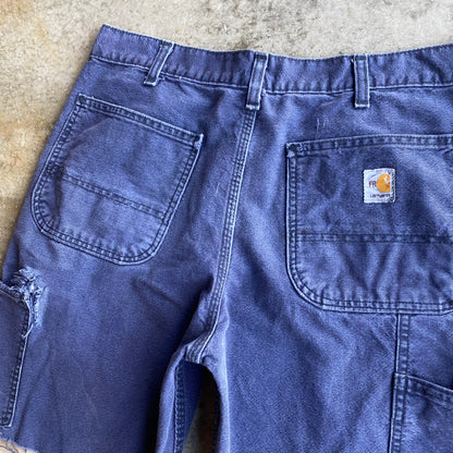Vintage 00s Distressed Cut-Off Carhartt Shorts