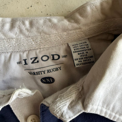 Vintage 00s IZOD Rugby Polo - XXL