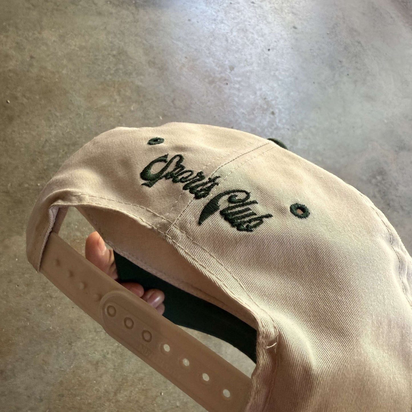 Vintage 90’s Sports Club SnapBack Hat