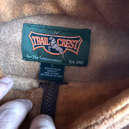 Vintage Horse Graphic Fleece Zip Up - L