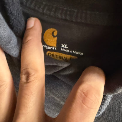 Vintage 00s Carhartt Faded Hoodie - XL