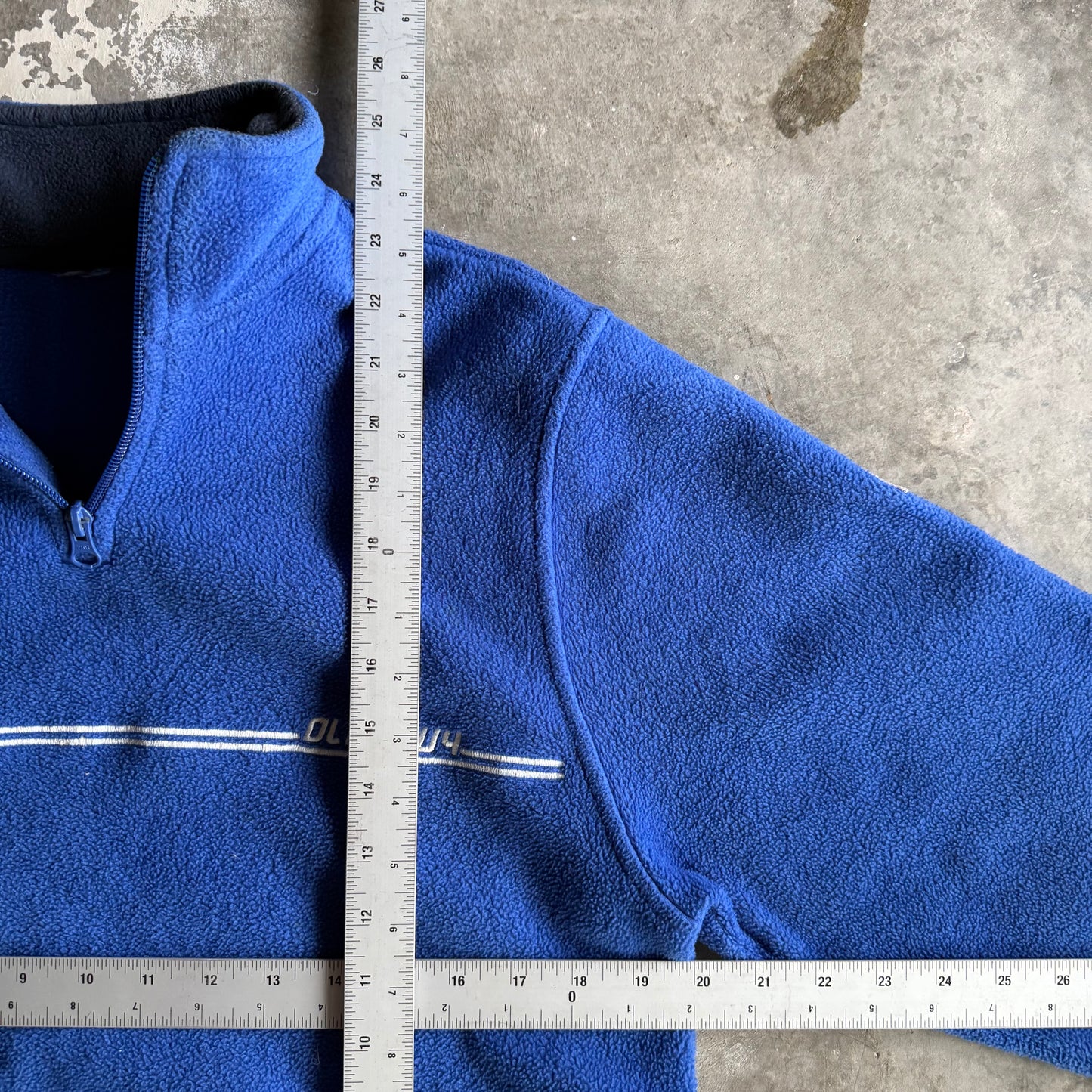 Vintage 00s Fall 1/4 Zip fleece - M