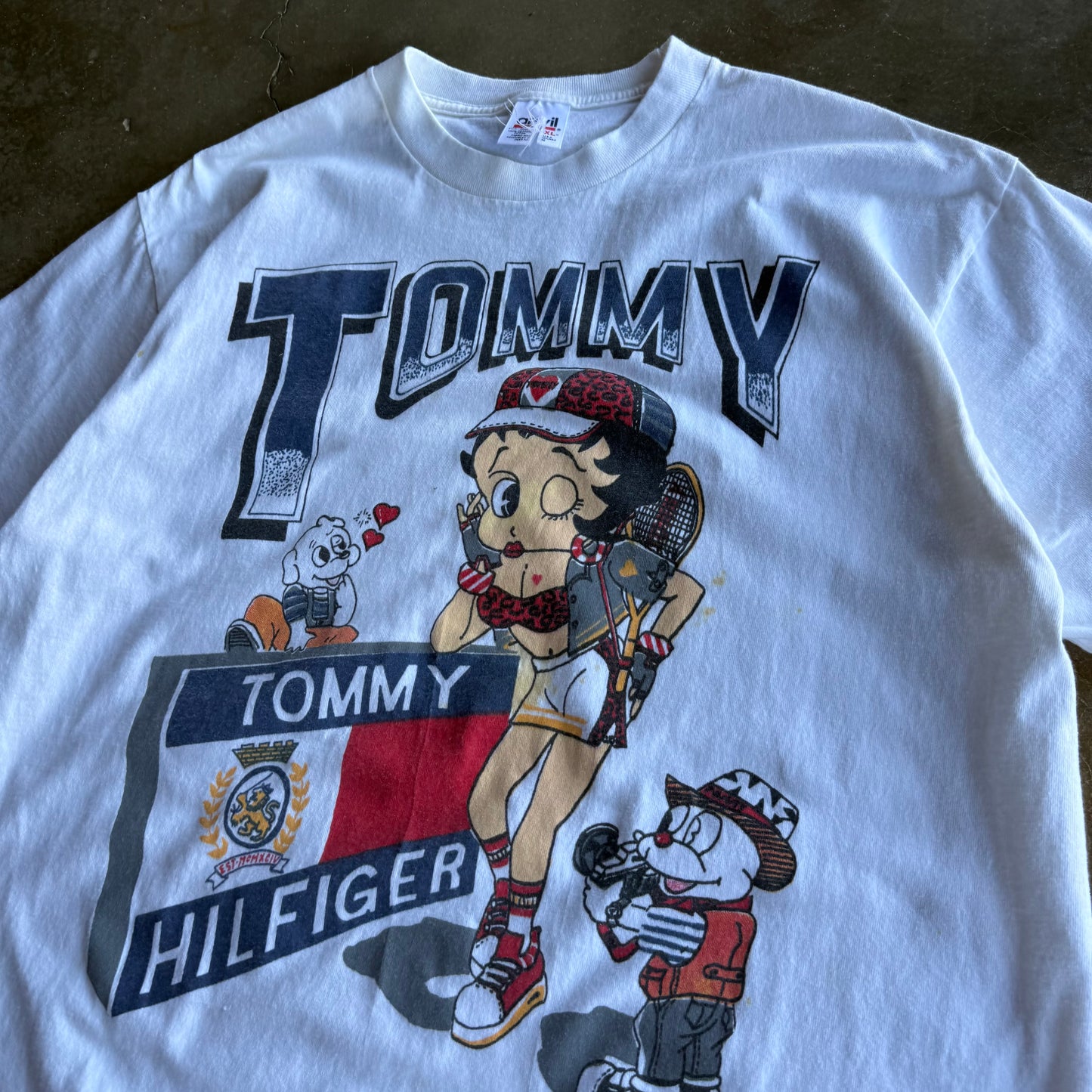Vintage Tommy Hilfiger Betty Boop Tshirt - XL