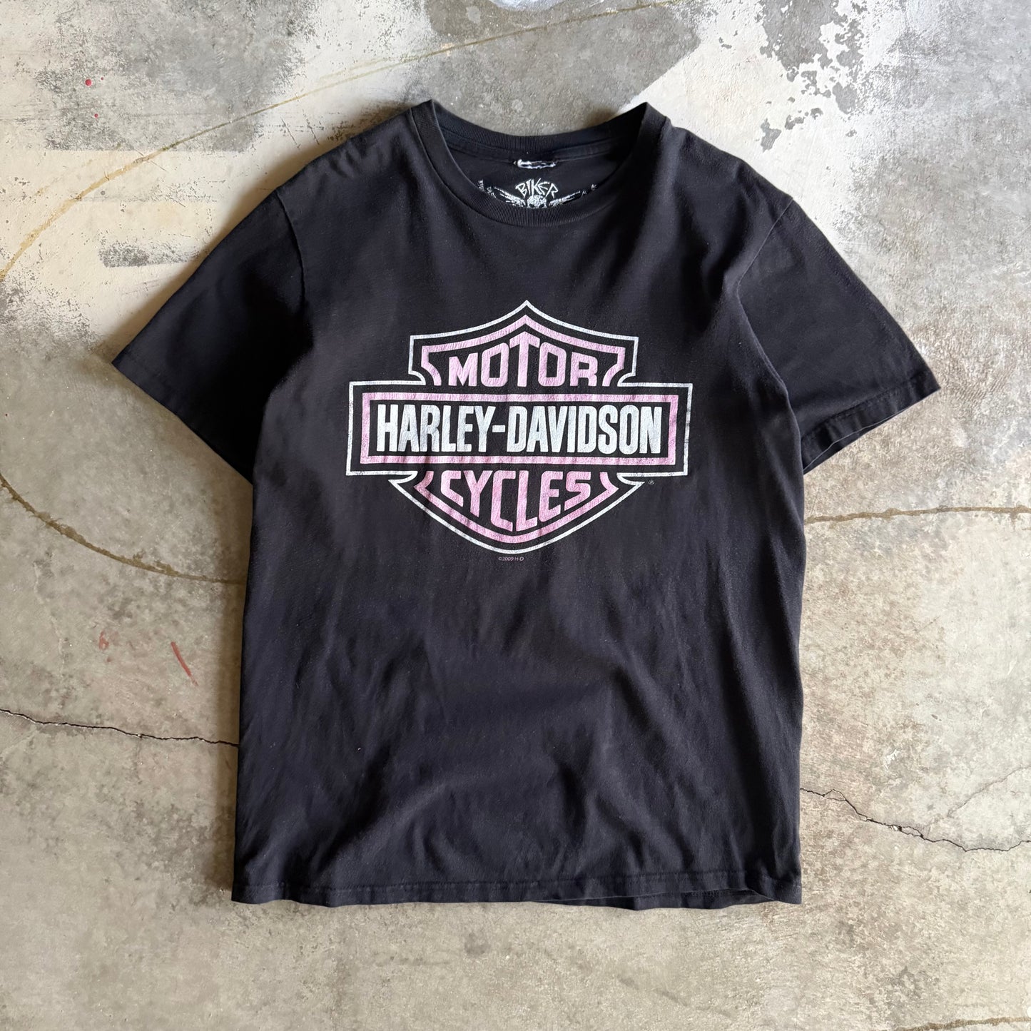 Woman’s Pink Harley Davidson Tshirt - M