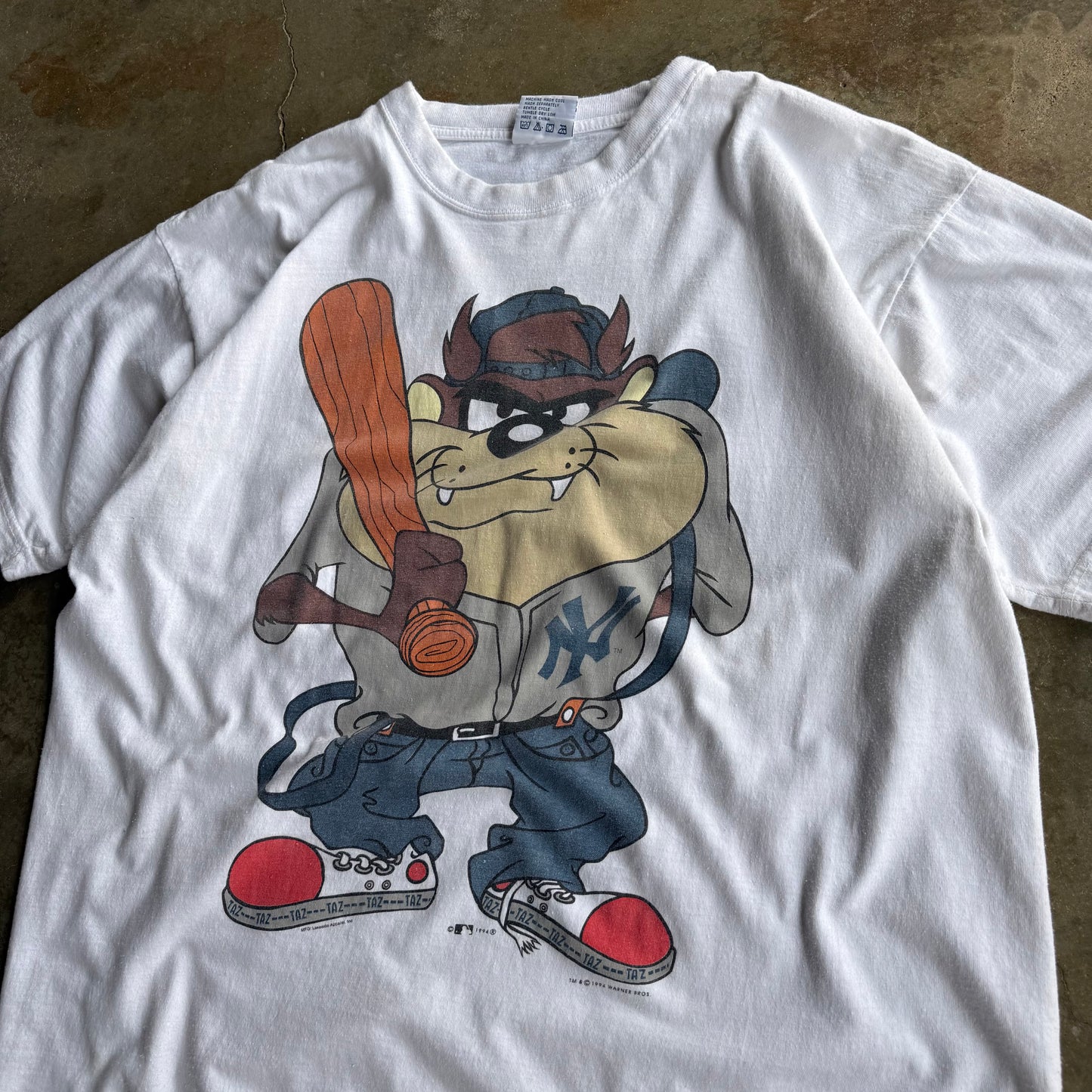 Vintage New York Yankees Tax Tshirt - XXL