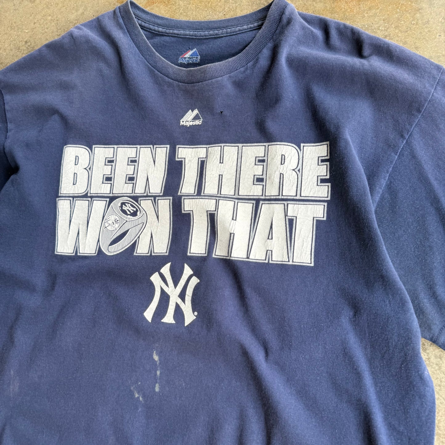Vintage New York Yankees Ring Tshirt - L