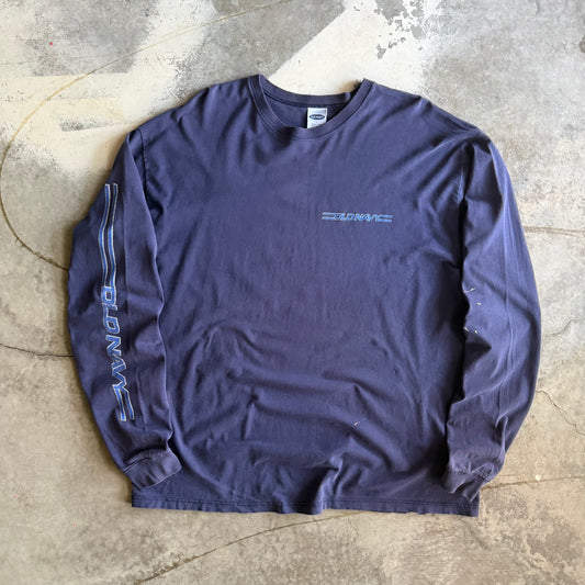 Vintage 90s Heavily Distressed Old Navy Longsleeve- L