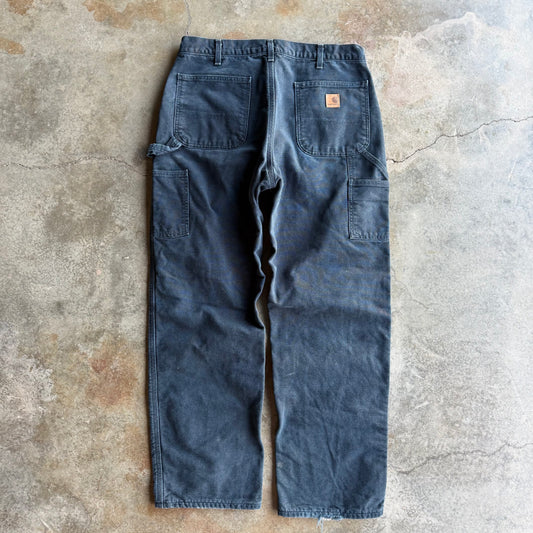 Vintage Black Baggy Carhartt Pants - 34
