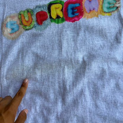 Vintage supreme tshirt - L