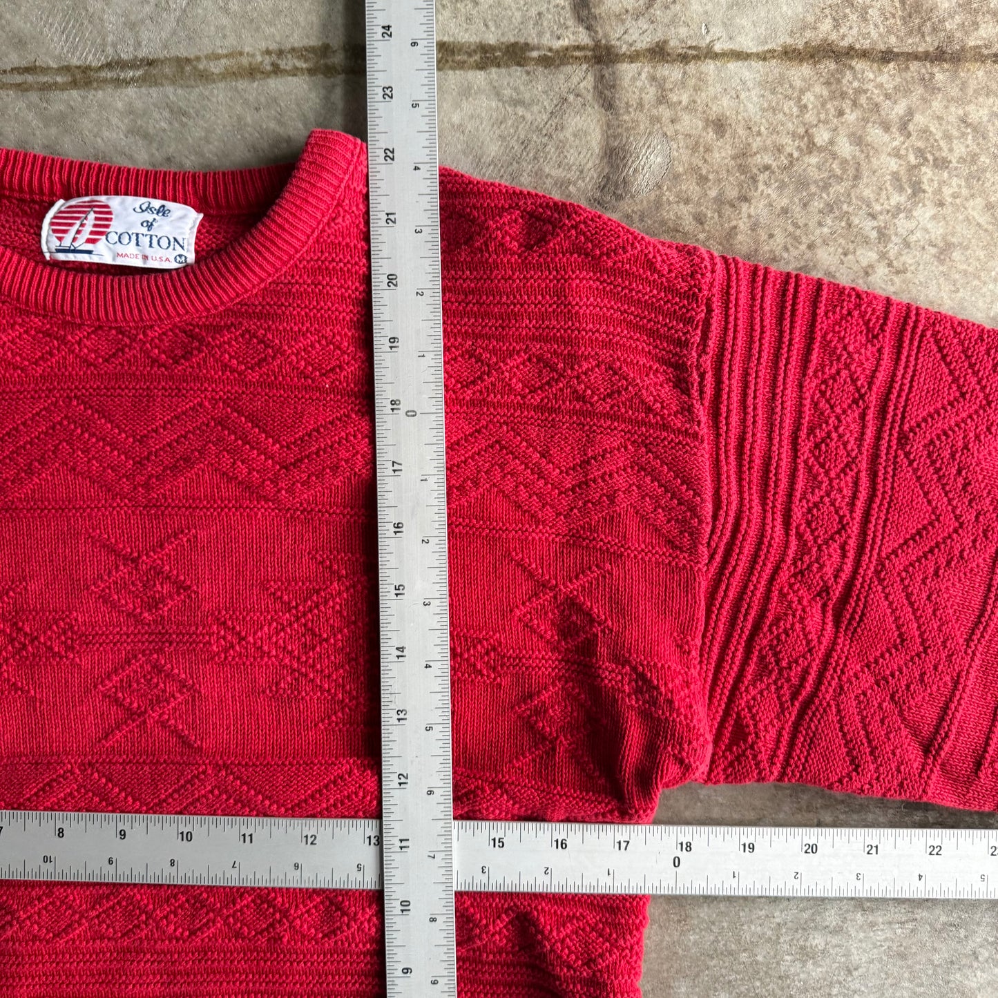 Vintage 90s Knit Sweater - M