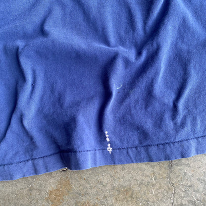 Vintage 90s Distressed Blank Tee - XL