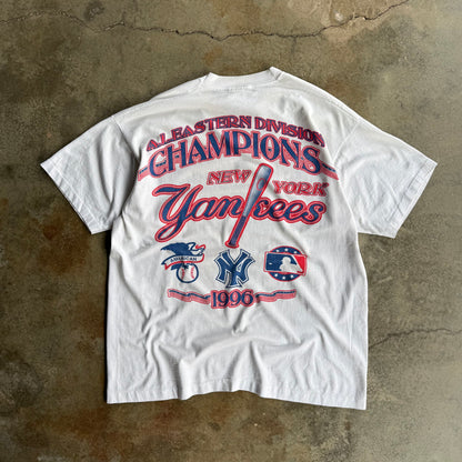 Vintage New York Yankees Championship Tshirt - XL