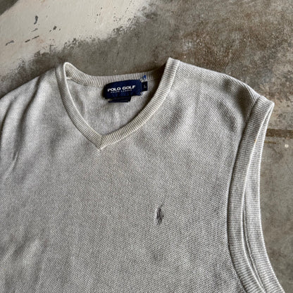 Vintage 90s Polo Golf Vest - L