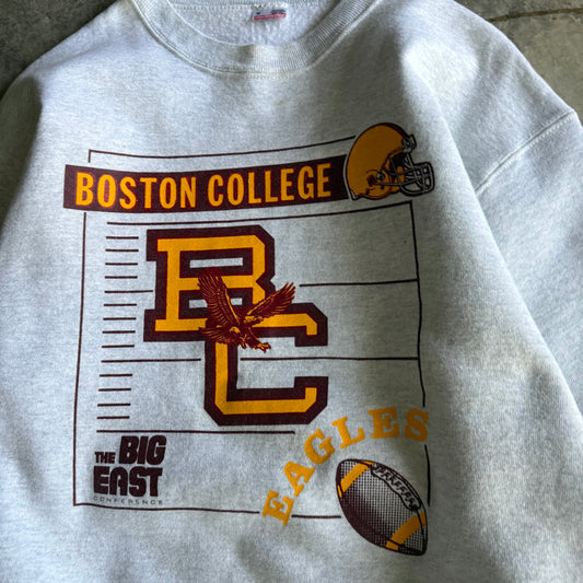 Vintage 90s Boston College Crewneck - M