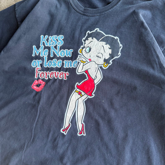 Vintage Kiss Betty Boop Tshirt - XL