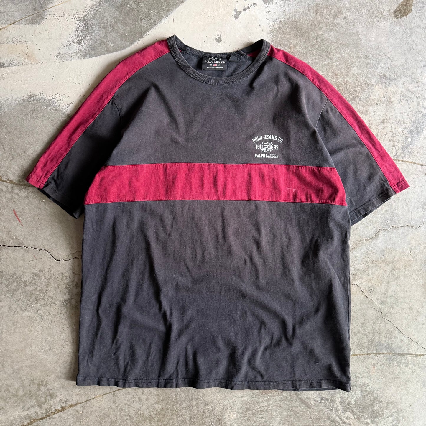 Vintage 90s Polo Jeans Tshirt - XL