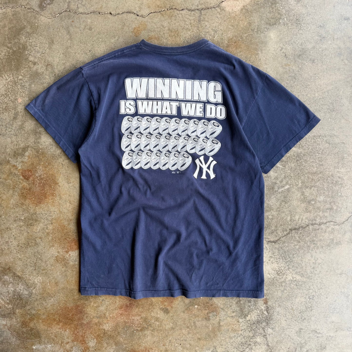 Vintage New York Yankees Ring Tshirt - L