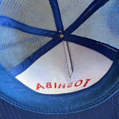Vintage 90s Toshiba SnapBack Trucker Hat