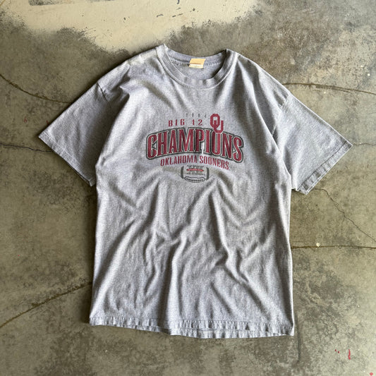 Vintage 00s OU Championship Tshirt - L