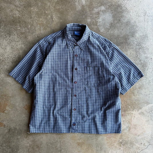 Vintage 00s Cropped Button Up - L
