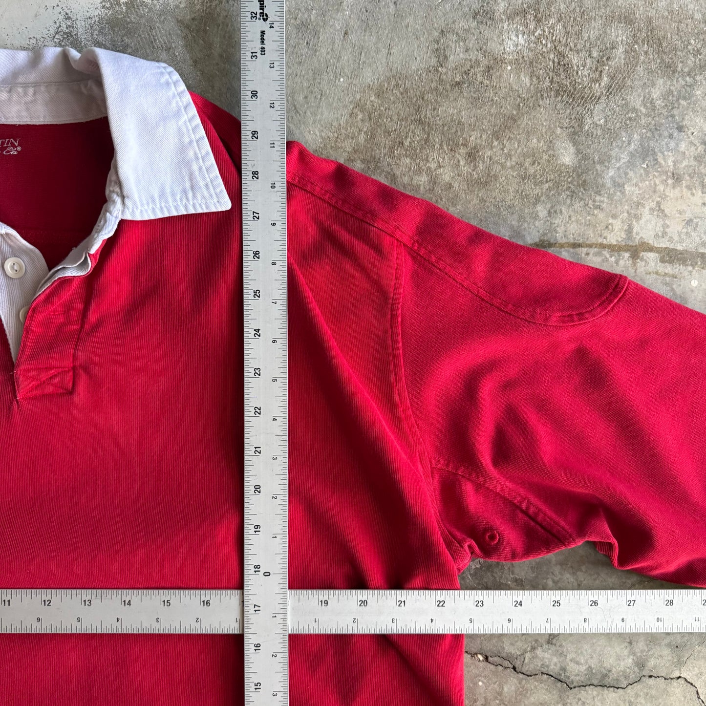 Blank Rugby Style polo - XL