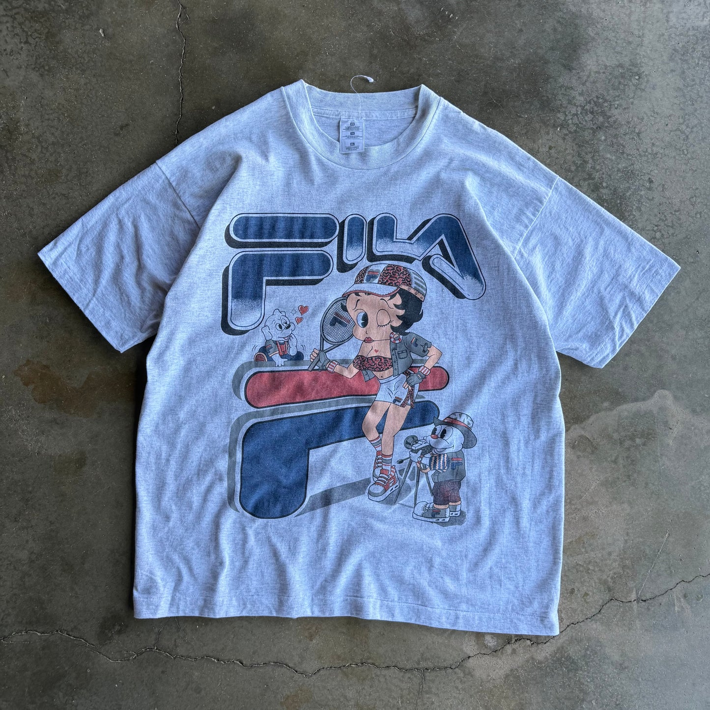 Vintage Fila Betty Boop Tshirt - XL
