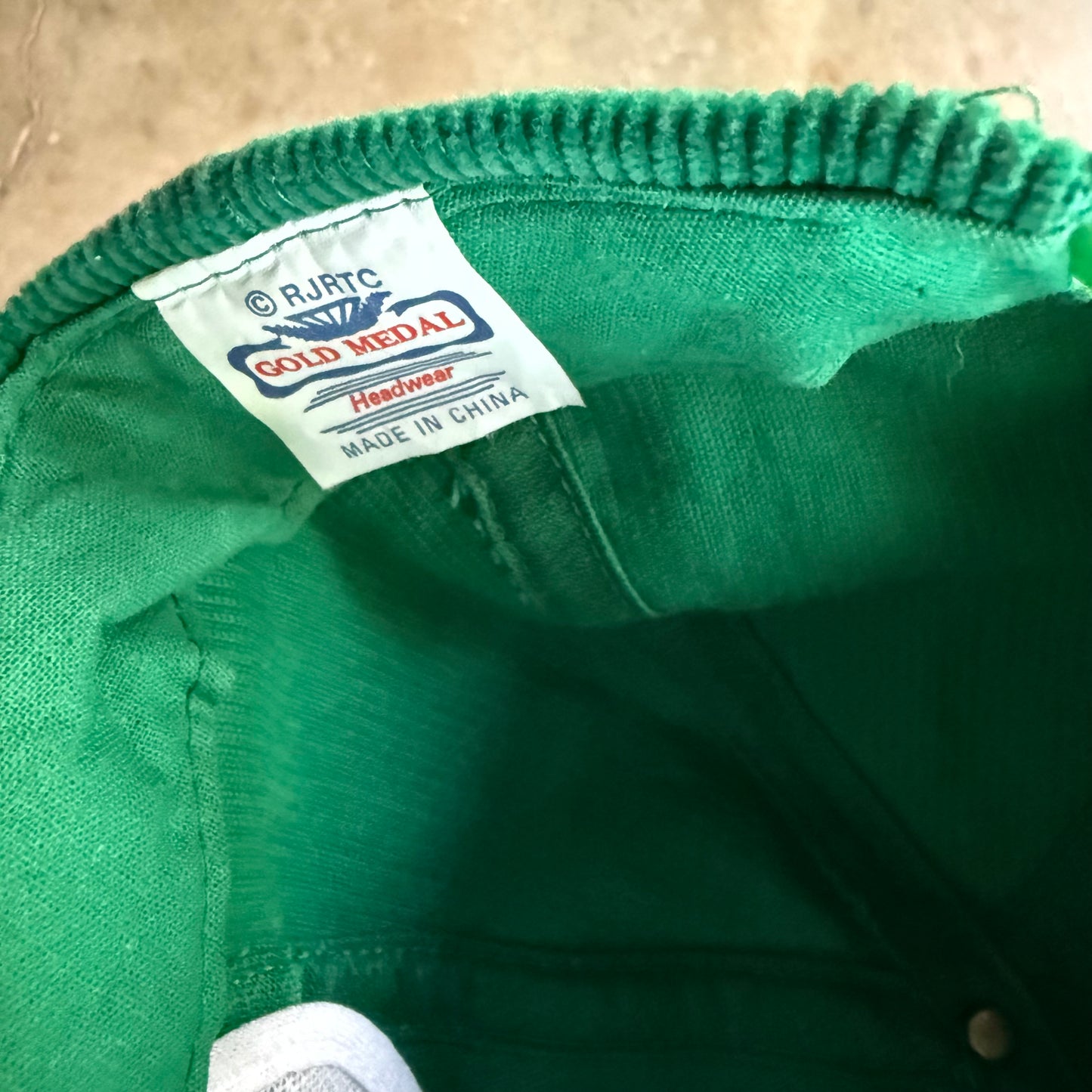 Vintage 90s Salem Corduroy SnapBack Hat