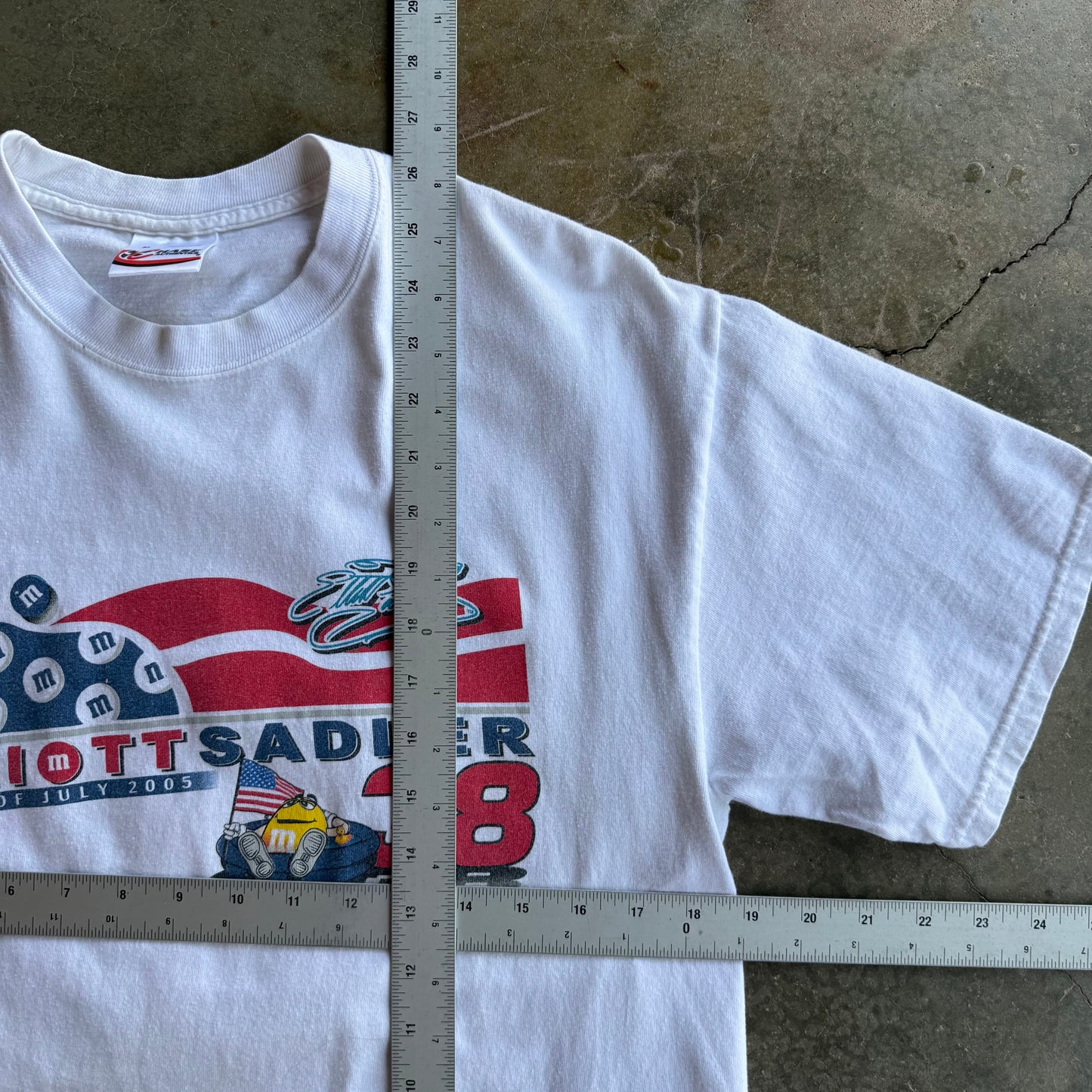 Vintage Elliott Sander M&M NASCAR Tshirt - M