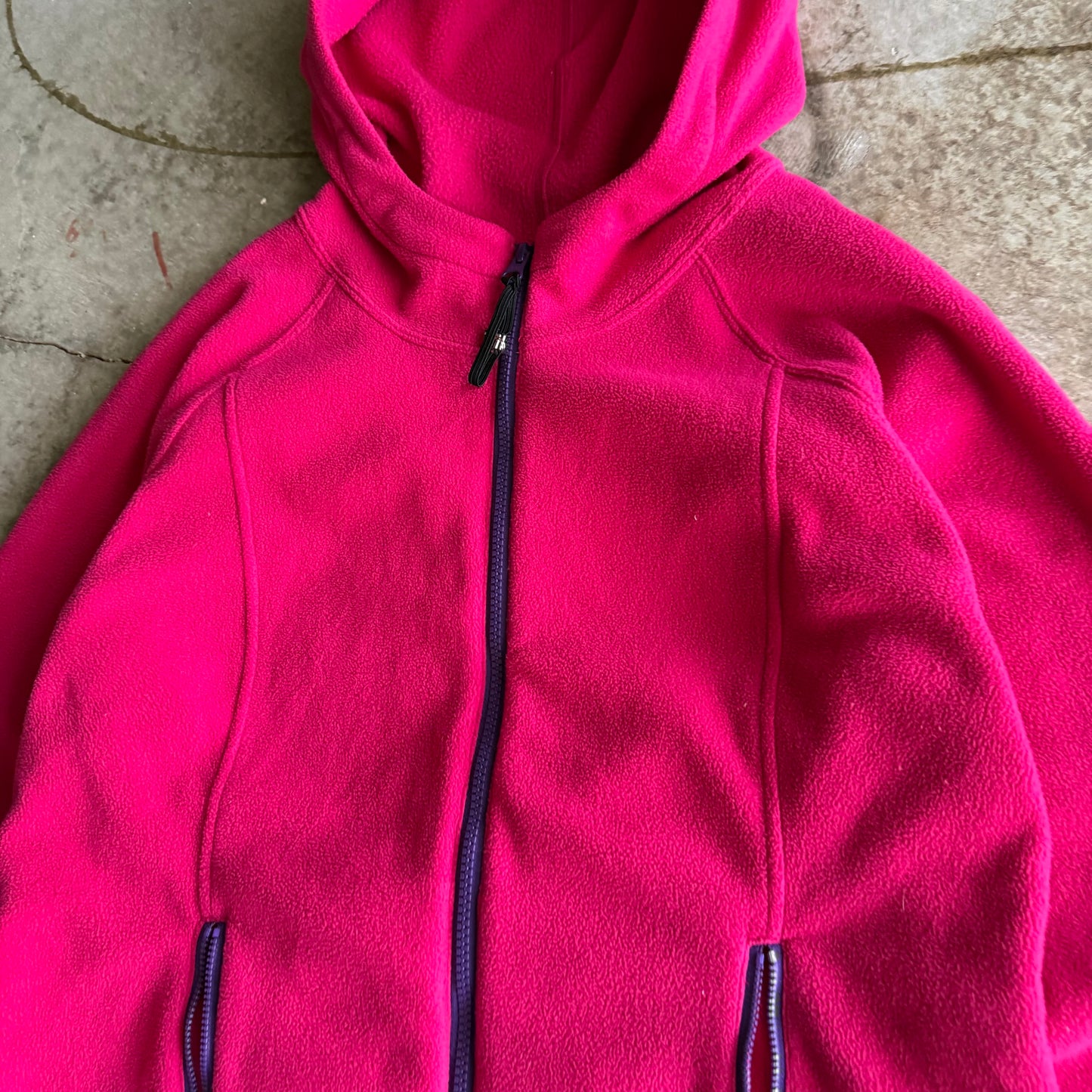 Vintage Woman’s 00s Oakley Zip Up Hoodie - XL
