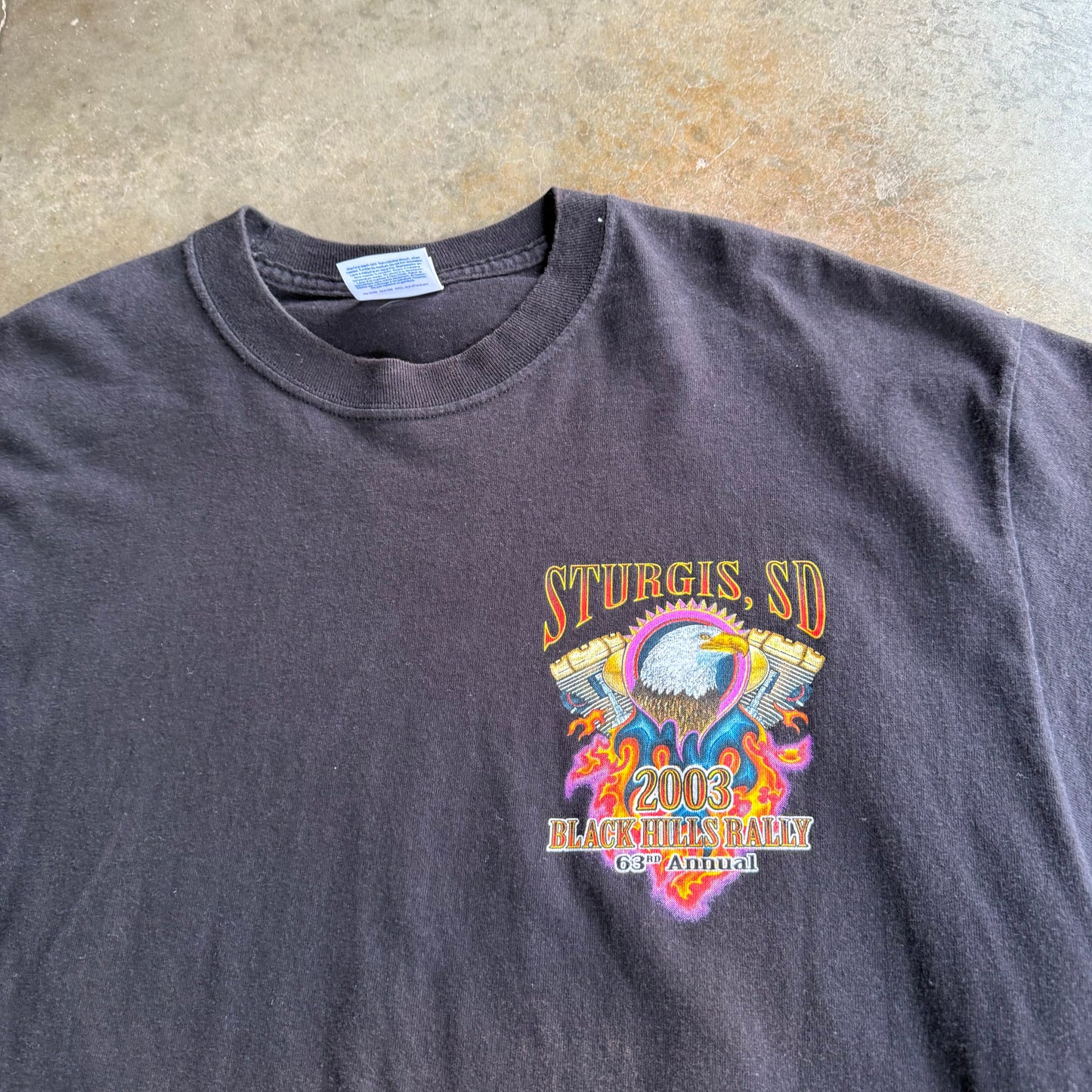 Vintage 00s Sturgis Tee - L