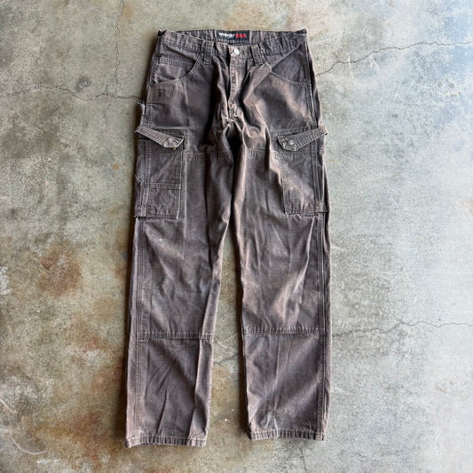 Vintage Wrangler Brown Cargo Pants - 32