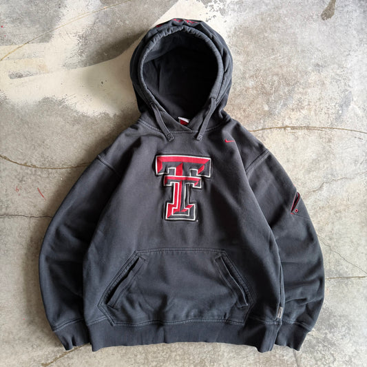 Vintage 00s Texas Tech Nike Hoodie - M