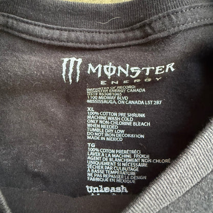 Y2K Style Monster Energy Tee - XL