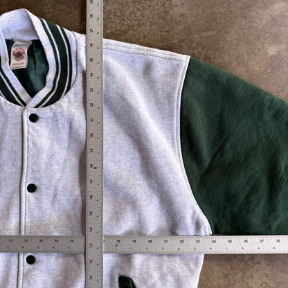 Vintage 90s Letterman Style Jacket - XL