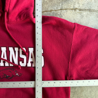 Vintage 00s Arkansas Hoodie - L