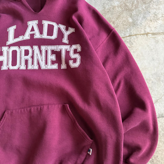 Vintage 90s Russell Athletic Track Hoodie - XL