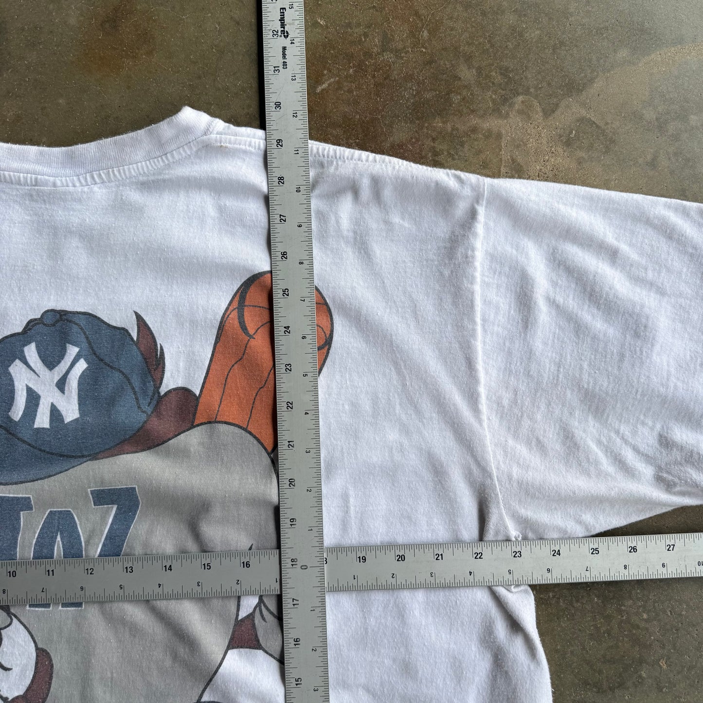 Vintage New York Yankees Tax Tshirt - XXL