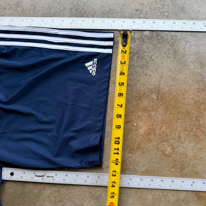 Vintage Navy Adidas Track Shorts - M